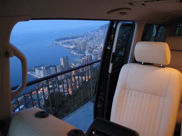 a limousine for the Grand PRix de Monaco